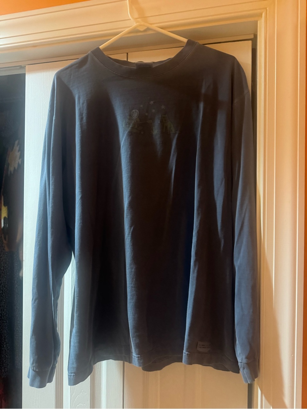 Life Is Good Men's Long-Sleeve Crewneck Shirt - Blue